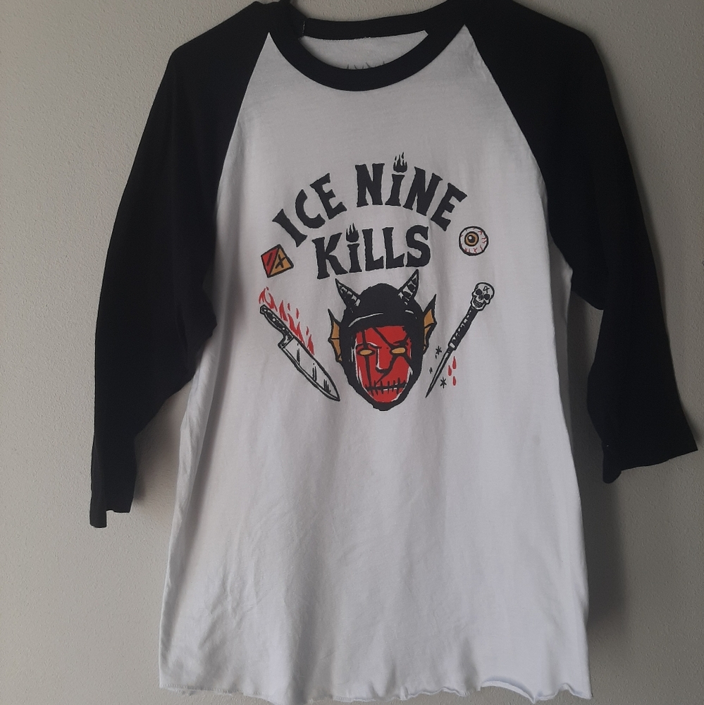 Ice Nine Kills trinity of terror 2022 tour t-shirt